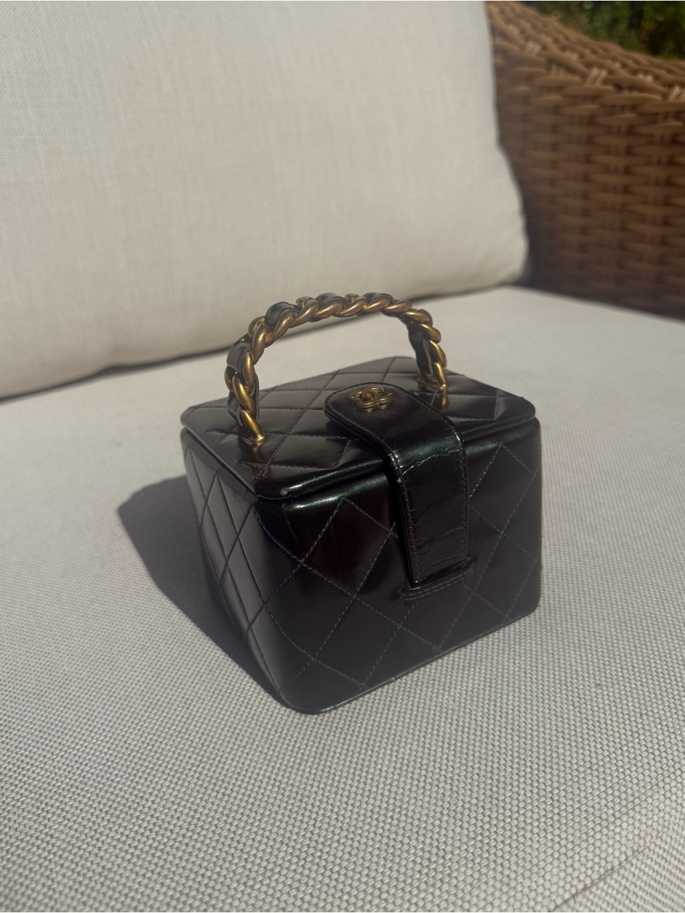 CHANEL Mini Top Handle Bag - Picture 1 of 9